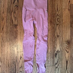 FP Movement leggings in dusty rose pink